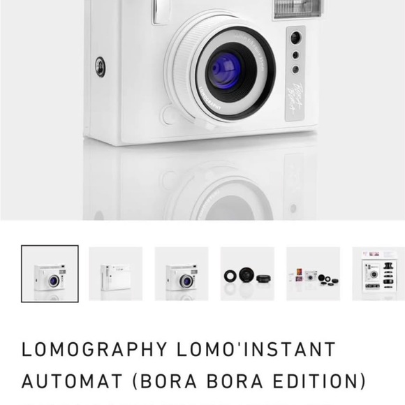 Polaroid Camera Lomography Lomo'Instant Automat Camera - White - Picture 6 of 6